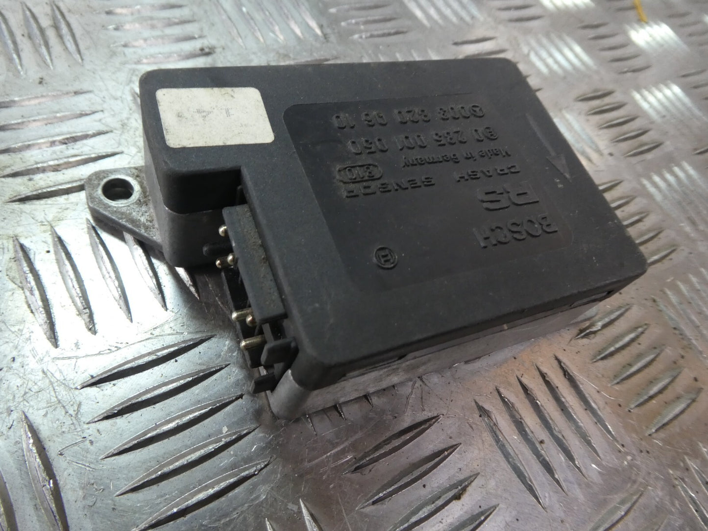 Mercedes-Benz C126 Coupe SEC W126 Steuergerät Crash Sensor 0285001050 ORIGINAL gebraucht - 0038200610