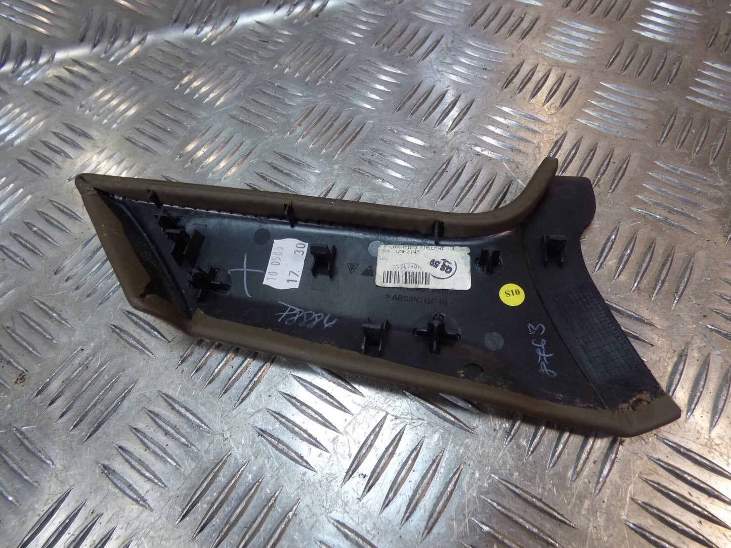 Porsche Cayenne 92A Mittelkonsole v. links Verkleidung Knieschoner ORIGINAL gebraucht - 4598035501