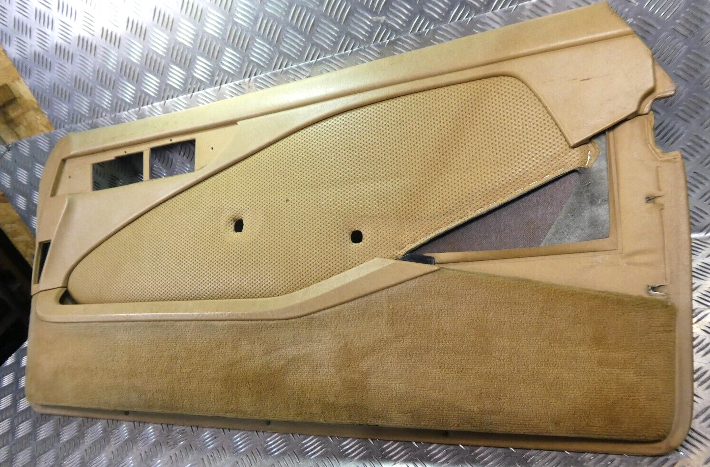 C126 W126 Coupe SEC Türverkleidung Türpappe Rechts beige ORIGINAL gebraucht - creme ORIGINAL gebraucht - - Mercedes