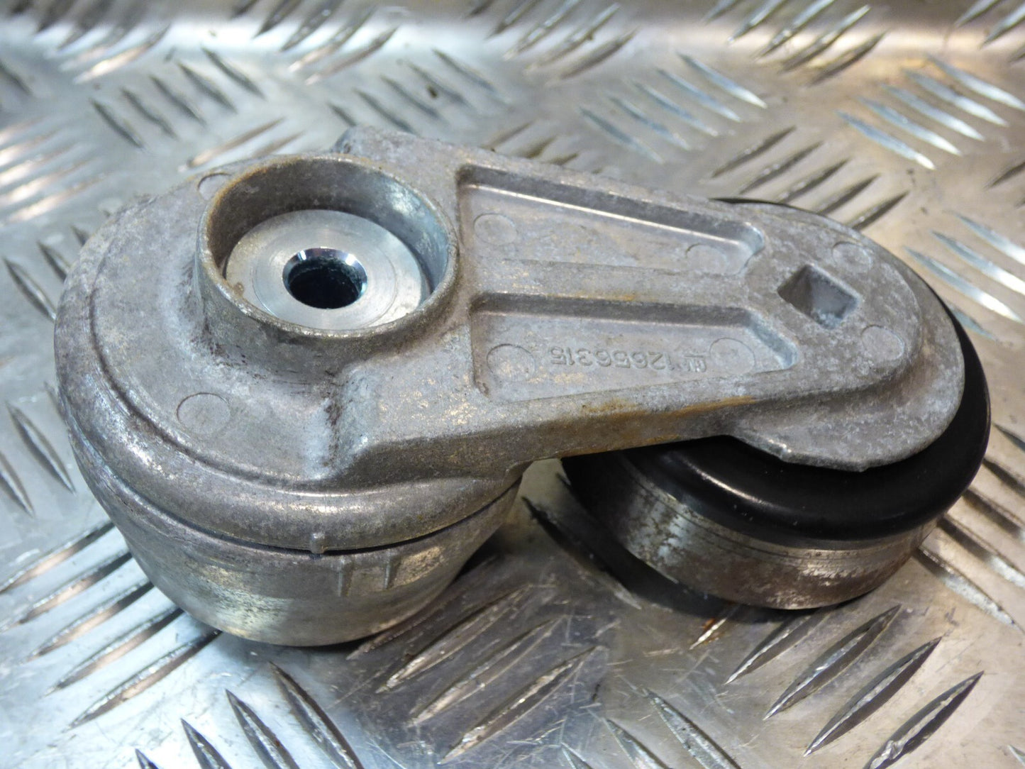 OPEL ASTRA K 1.4 Turbo Riemenspanner Spanner Spannrolle GM ORIGINAL gebraucht - 12656315