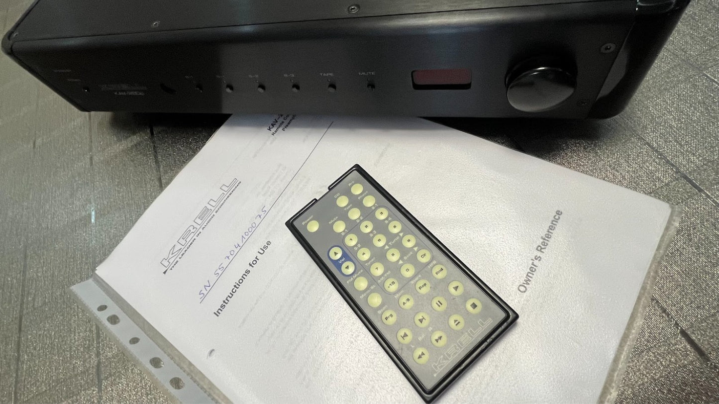 Krell Kav 280p Vorverstärker mit ORIGINAL gebraucht - Fernbedienung