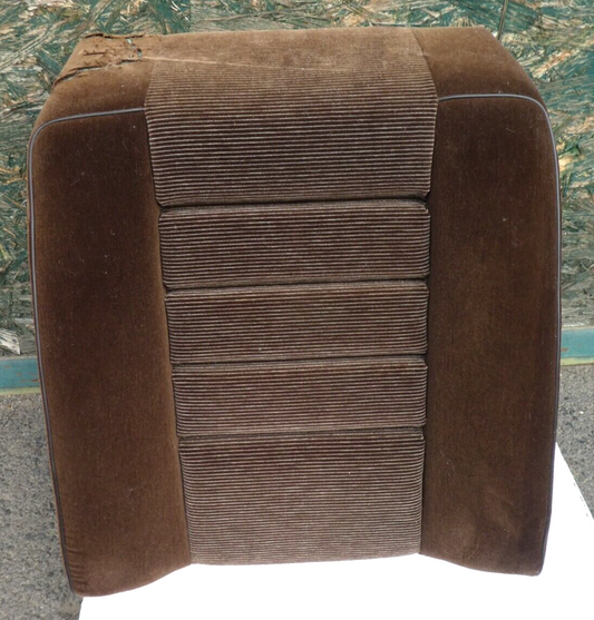 Mercedes-Benz C126 SEC Coupe 126 Sitzlehne Sitz hinten rechts _ Velour braun