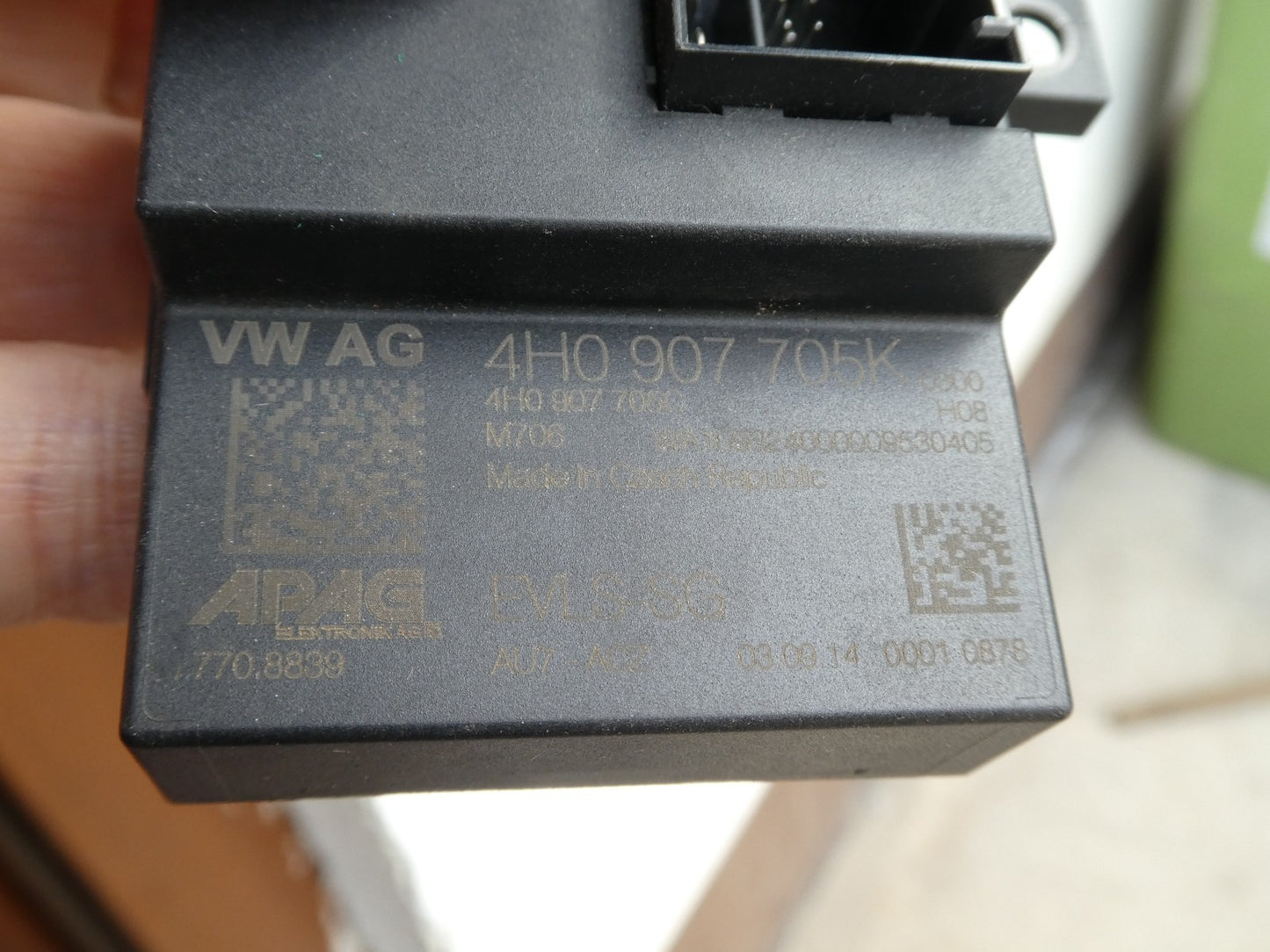 Porsche 970 Steuergerät elektrisch verstellbare Lenksäule 4H0907705K ORIGINAL gebraucht - Panamera