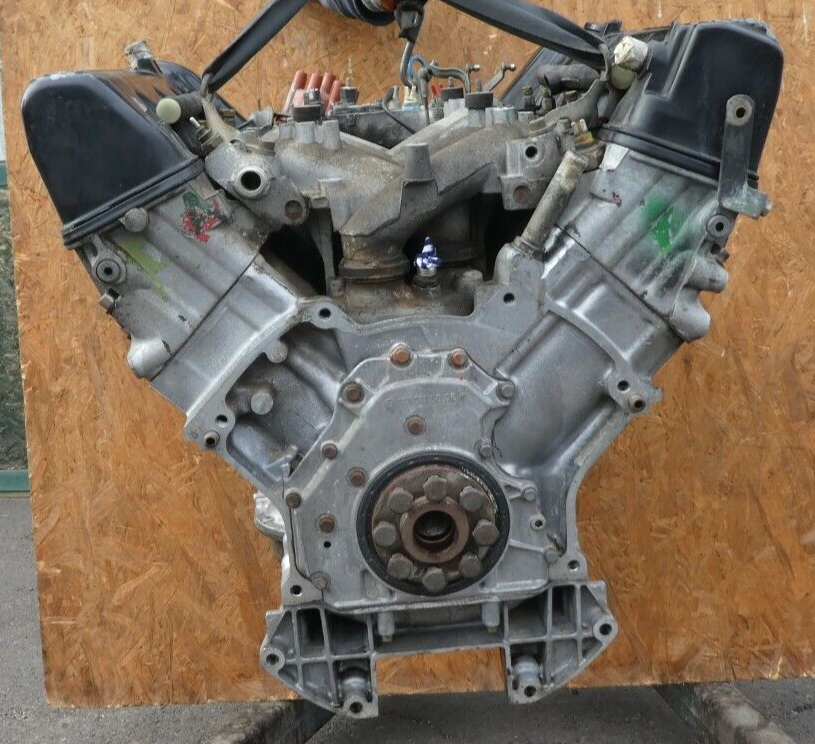 Mercedes-Benz C126 W126 500 V8 Motor ohne Anbauteile M117 _ 117963 ORIGINAL gebraucht - 140000 km