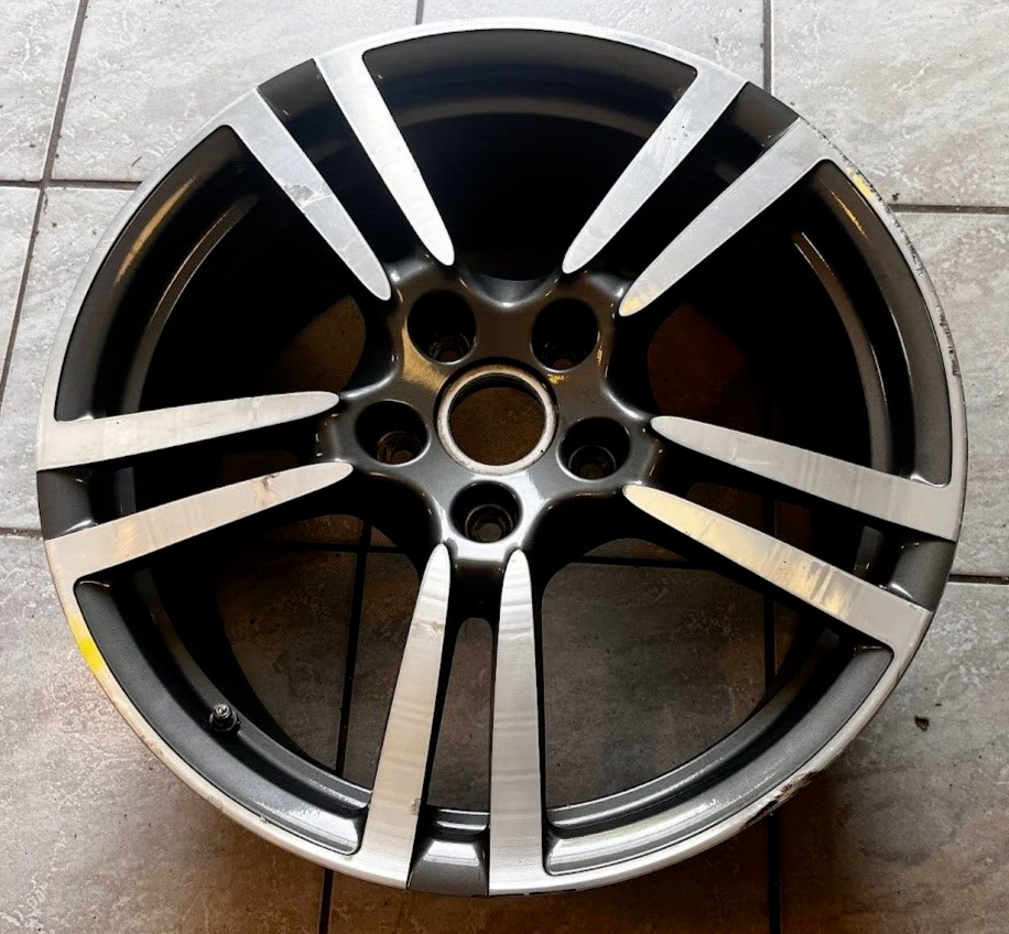 1 stück Porsche Panamera 970 20" TURBO alufelgen 9.5x20 ET65 ORIGINAL gebraucht - 97036217806