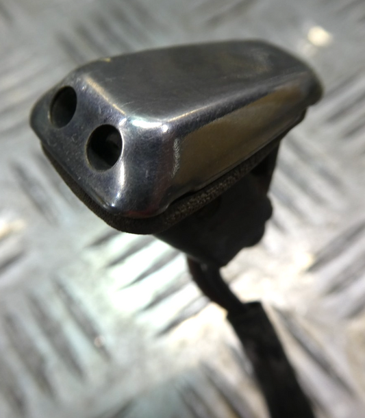 Mercedes-Benz W126 C126 SEC Scheibenwaschdüse Chrom beheizbar gebraucht - Original