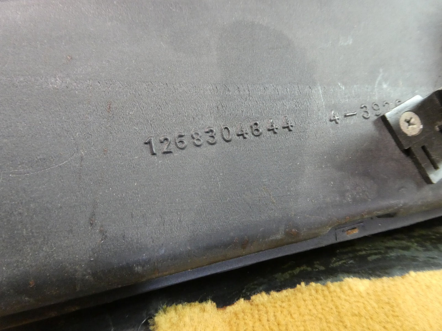Mercedes C126 W126 Coupe SEC Verkleidung Armaturenbrett Rechts unten ORIGINAL gebraucht - 1268304644