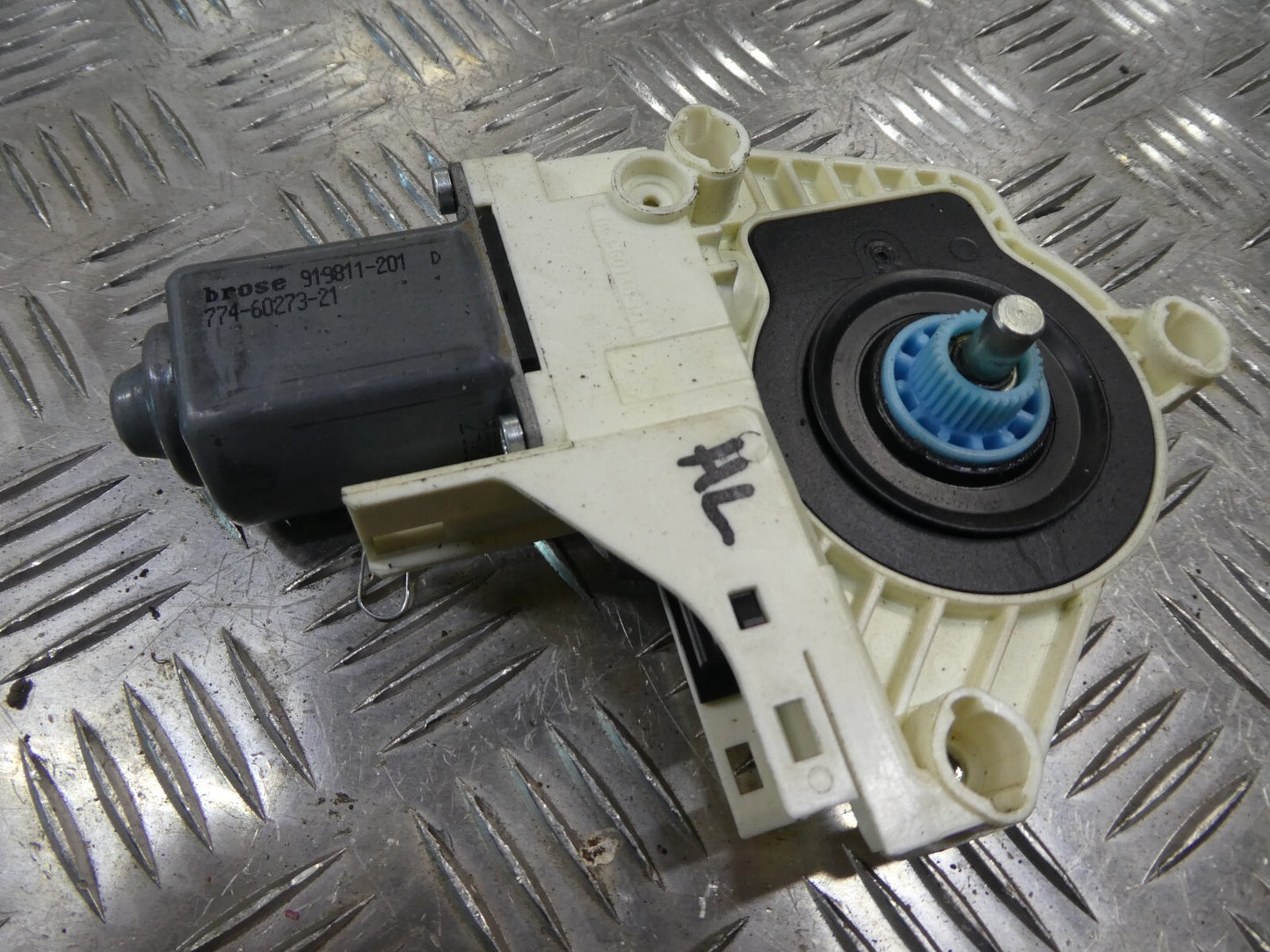 Porsche Cayenne 958 92A Elektro motor Hinten Links 8K0959812A ORIGINAL gebraucht - Fensterhebermotor