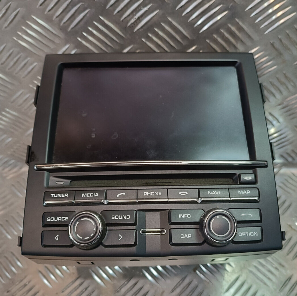 Porsche Cayenne S 92A Satelit Radio Navi GPS Media 7PP919193AR ORIGINAL gebraucht - Steurgerat