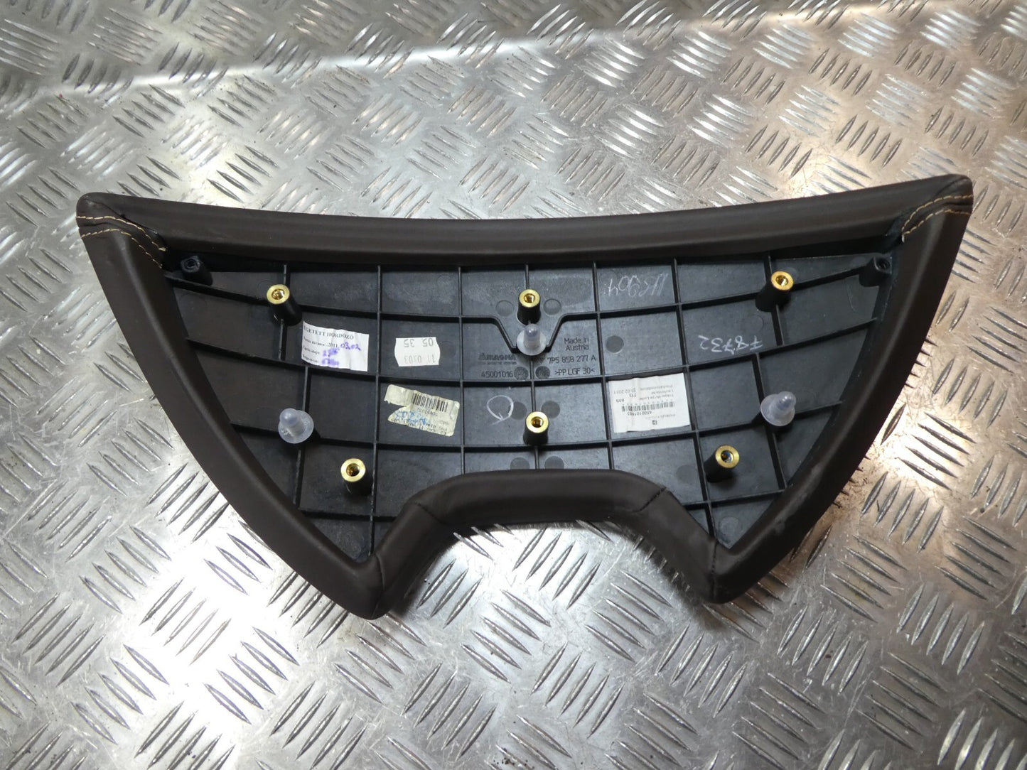 Porsche Cayenne 92A Armaturenbrett Oben 7P5858277A Braun 03S ORIGINAL gebraucht - Verkleidung