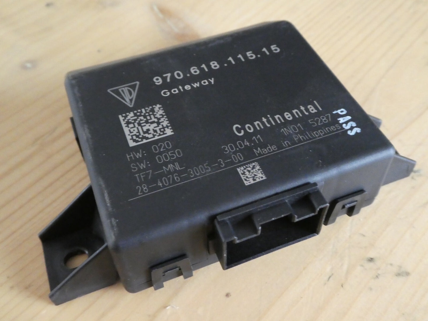 Porsche Panamera 970 Gateway Steuergerät Continental ORIGINAL gebraucht - - 97061811515
