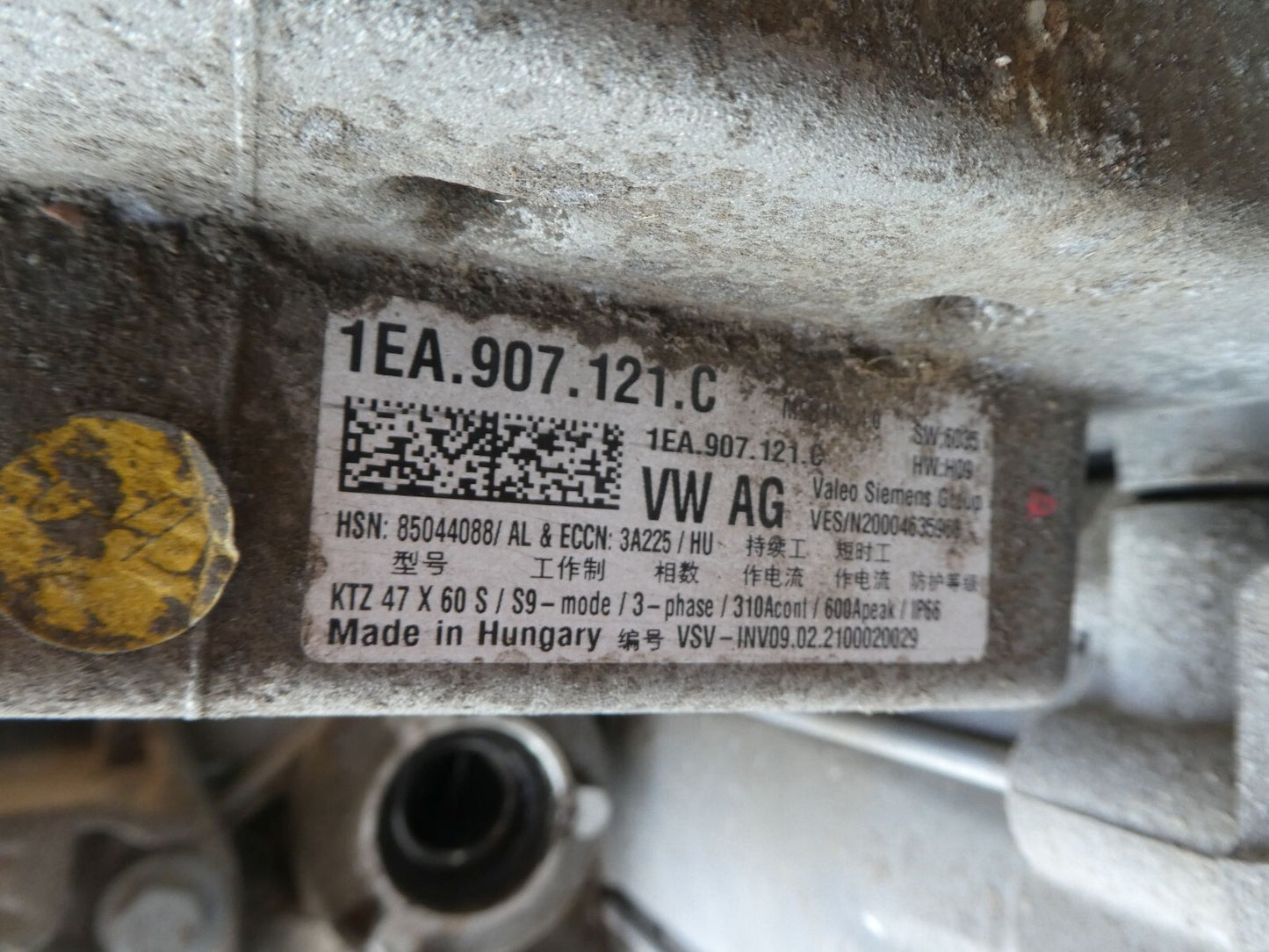 VW ID3 Pro 150kW Elektro Motor mit getriebe EBJA EBJC 1EA907121C ORIGINAL gebraucht - Volkswagen
