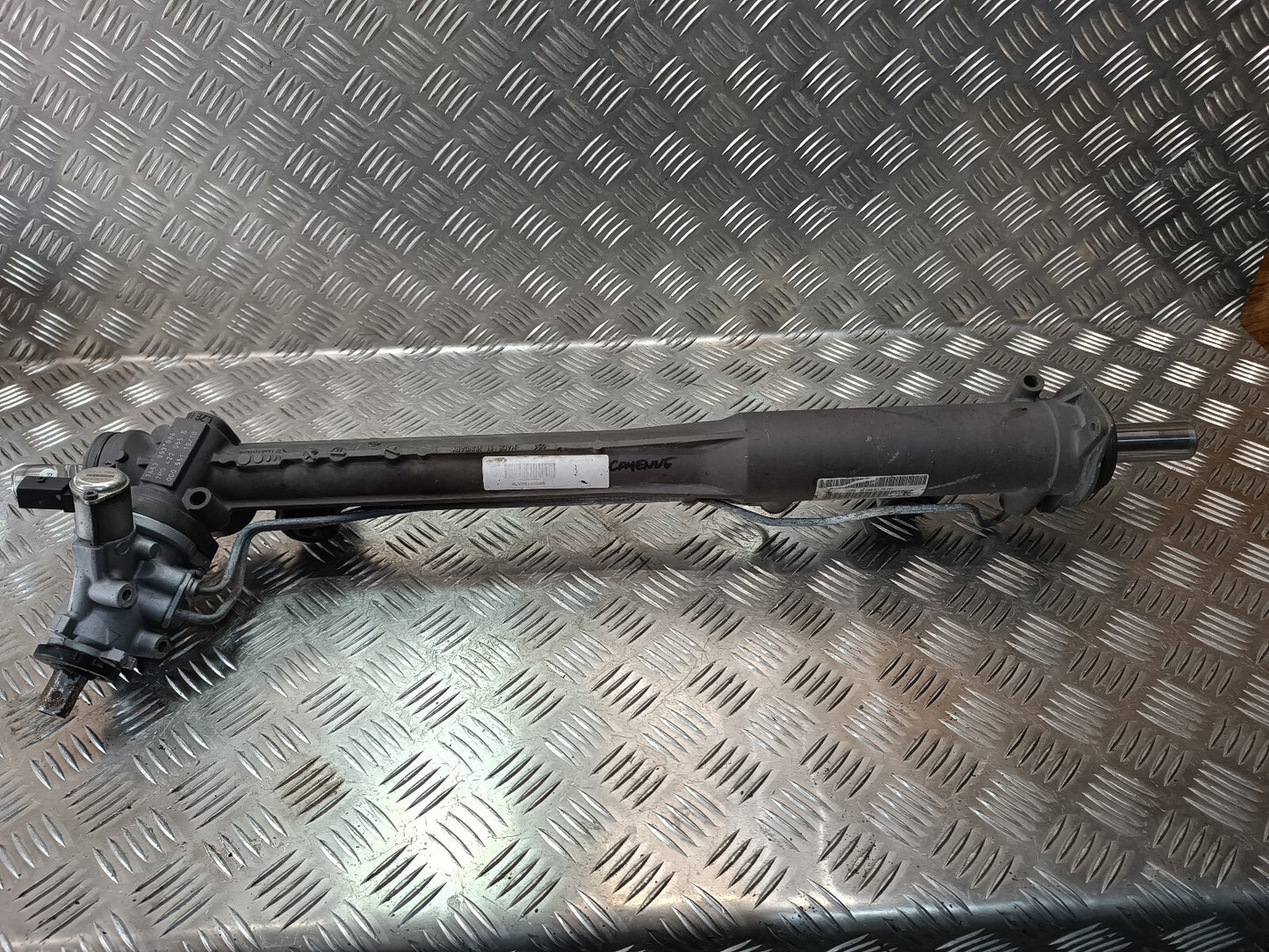 Porsche Cayenne S 92A Lenkgetriebe Servolenkung 7P0422055B ORIGINAL gebraucht - 7853993686