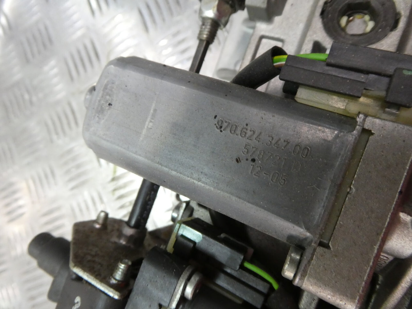 Porsche Cayenne 92A Lenksäule Steering Column 7P5419501CP ORIGINAL gebraucht - Elektrische