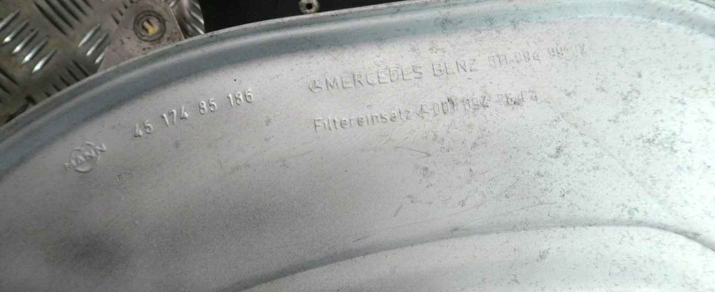 Mercedes C126 W126 Luftfilterkasten Filterkasten Aluminium 4517485186 ORIGINAL gebraucht - 0110949902