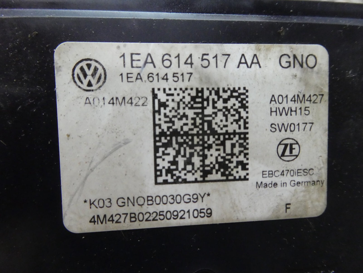 VW ID3 ID.3 ABS Hydraulikblock Hydroaggregat steuergerät 1EA614517AA ORIGINAL gebraucht - Volkswagen