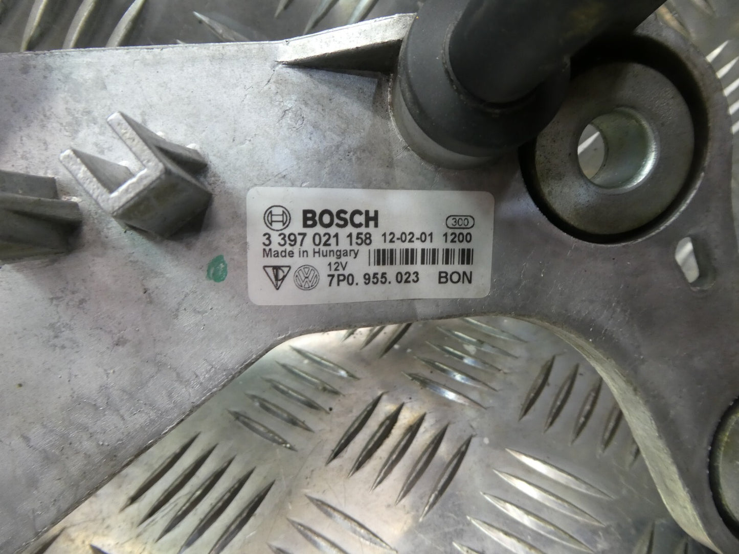 Porsche Cayenne S 92A Gestänge Scheibenwischer Vorne 7P0955023 ORIGINAL gebraucht - 3397021158