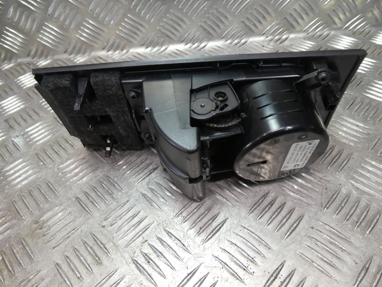 Porsche Panamera 970 Cupholder Getränkehalter Hinten Klavierlack ORIGINAL gebraucht - 97055348100