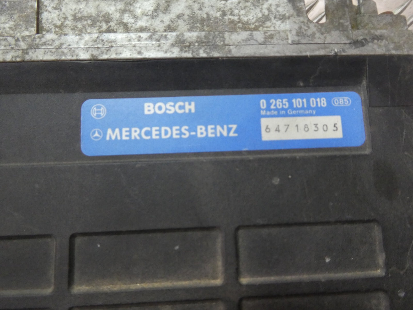 Mercedes-Benz C126 W126 W107 500 ABS steuergerät ORIGINAL gebraucht - 64718305 ORIGINAL gebraucht - 0265101018