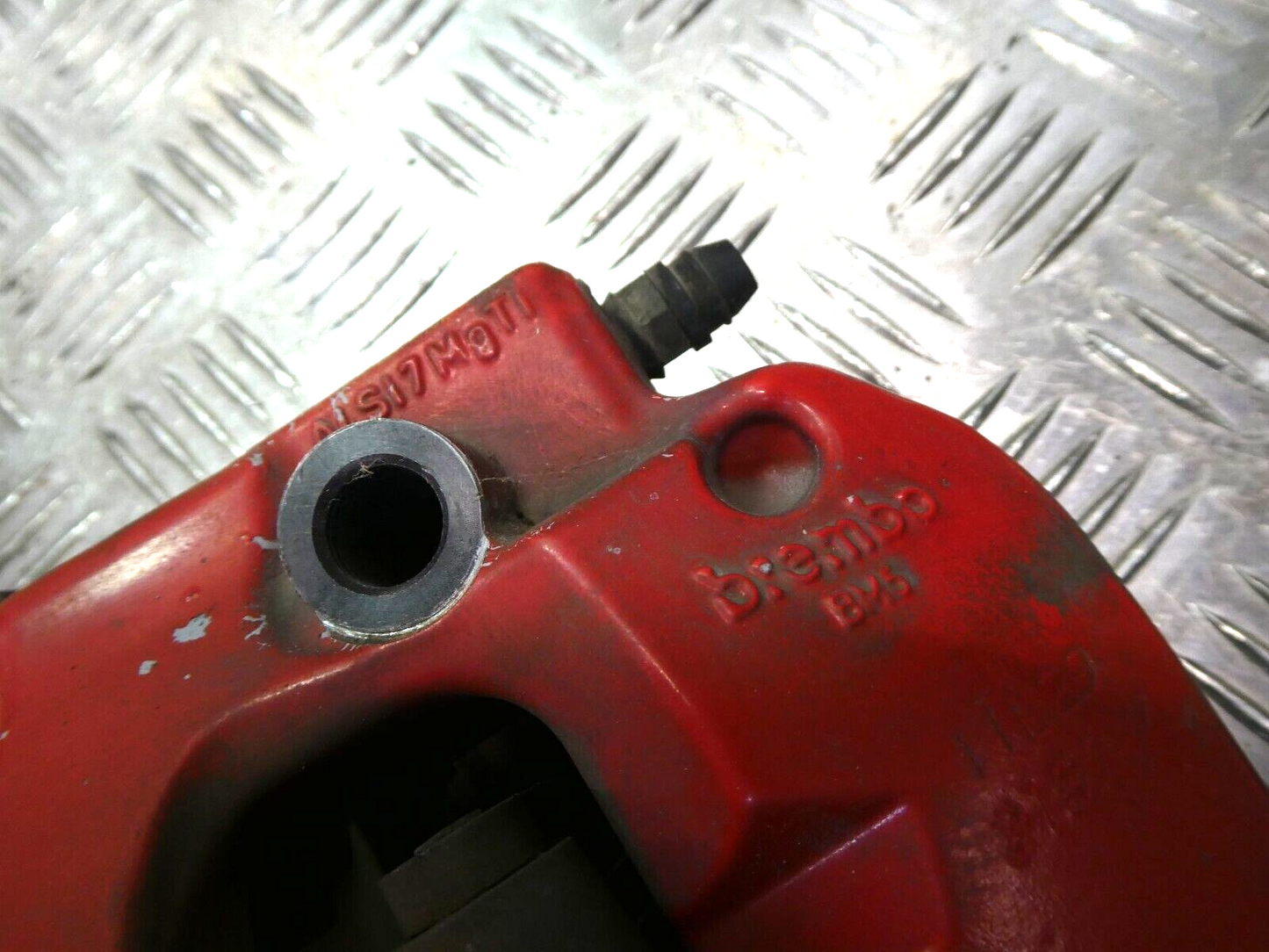 Porsche Cayenne 92A Hinten R + L BREMBO 7P0615424 + 7P0615424 ORIGINAL gebraucht - Bremssattel