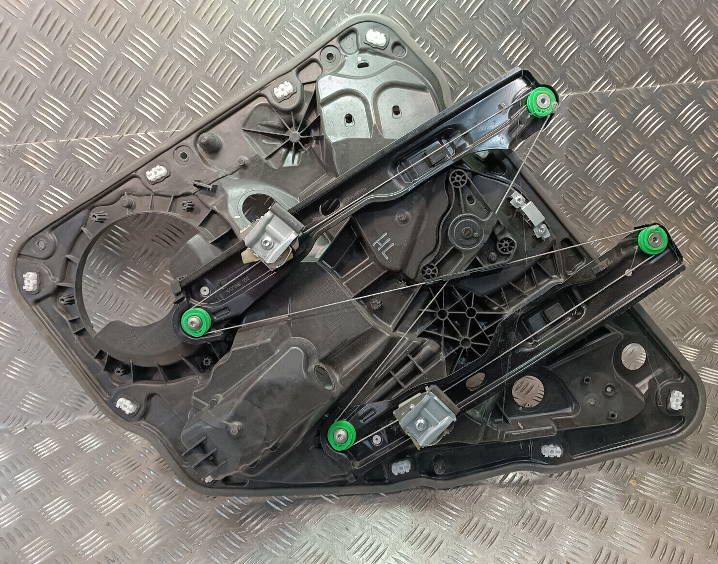 Porsche Cayenne S 92A Gestänge Seilzug Hinten Links 7P5839755B ORIGINAL gebraucht - Fensterheber
