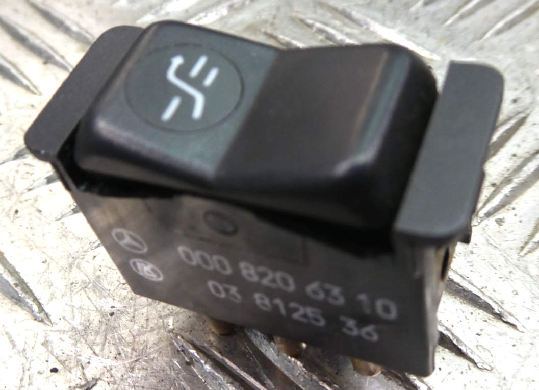 Mercedes-Benz W126 C126 SEC Schalter Schiebedach ORIGINAL gebraucht - 0008206310