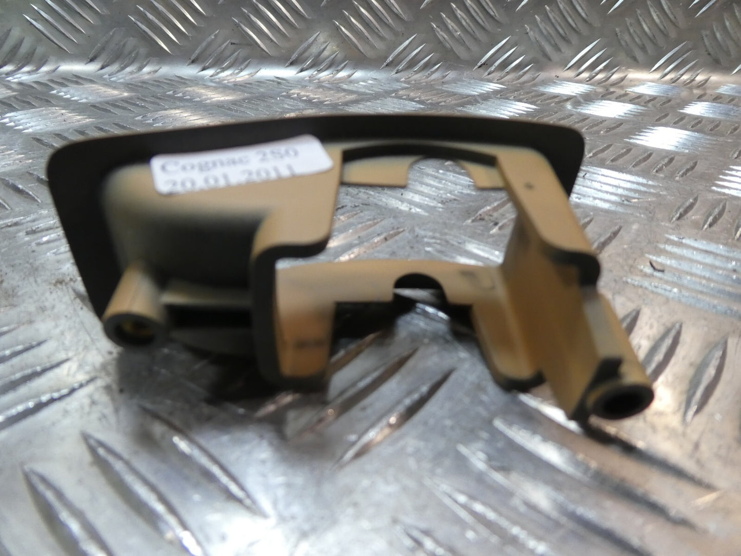 Porsche Cayenne 958 92A Schalter Verkleidung 7P5919163 Cognac ORIGINAL gebraucht - Parkbremse