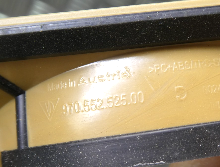 Porsche Panamera 970 Kombiinstrument verkleidung Luxorbeige ORIGINAL gebraucht - 97055252500