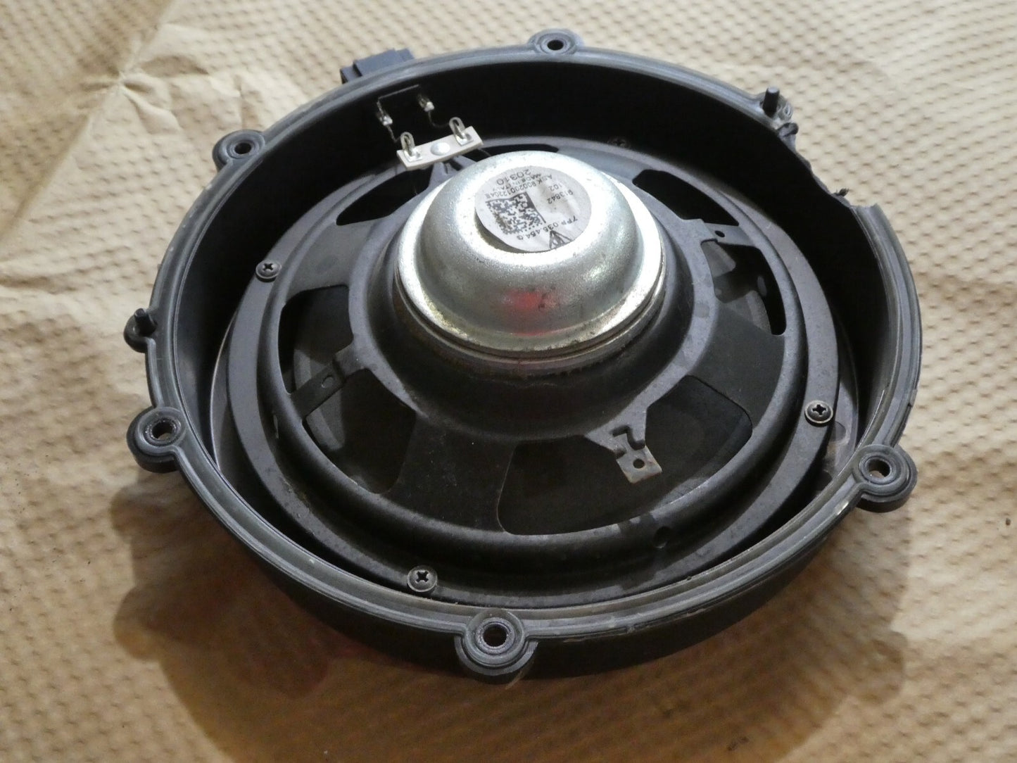 Porsche Panamer 970 Türlautsprecher Vorne L = R Tiefton 7PP035454G ORIGINAL gebraucht - Lautsprecher