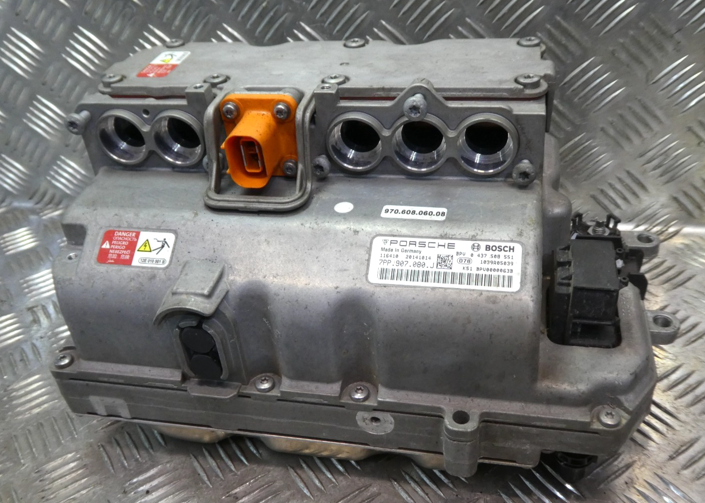 Porsche Panamera 970 3.0 E-Hybrid 2015 Inverter Spannungswandler ORIGINAL gebraucht - 97060806008
