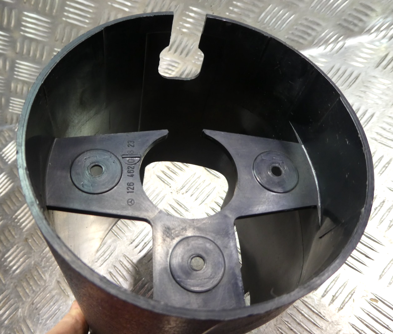 ORIG Mercedes-Benz W126 C126 SEC Lenkradsäulenverkleidung Verkleidung ORIGINAL gebraucht - 1264620823