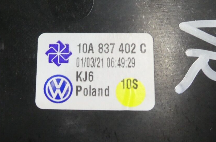 VW ID.3 ID3 Fensterheber vorne rechts 10A837402C Bj2021 ORIGINAL gebraucht - Volkswagen