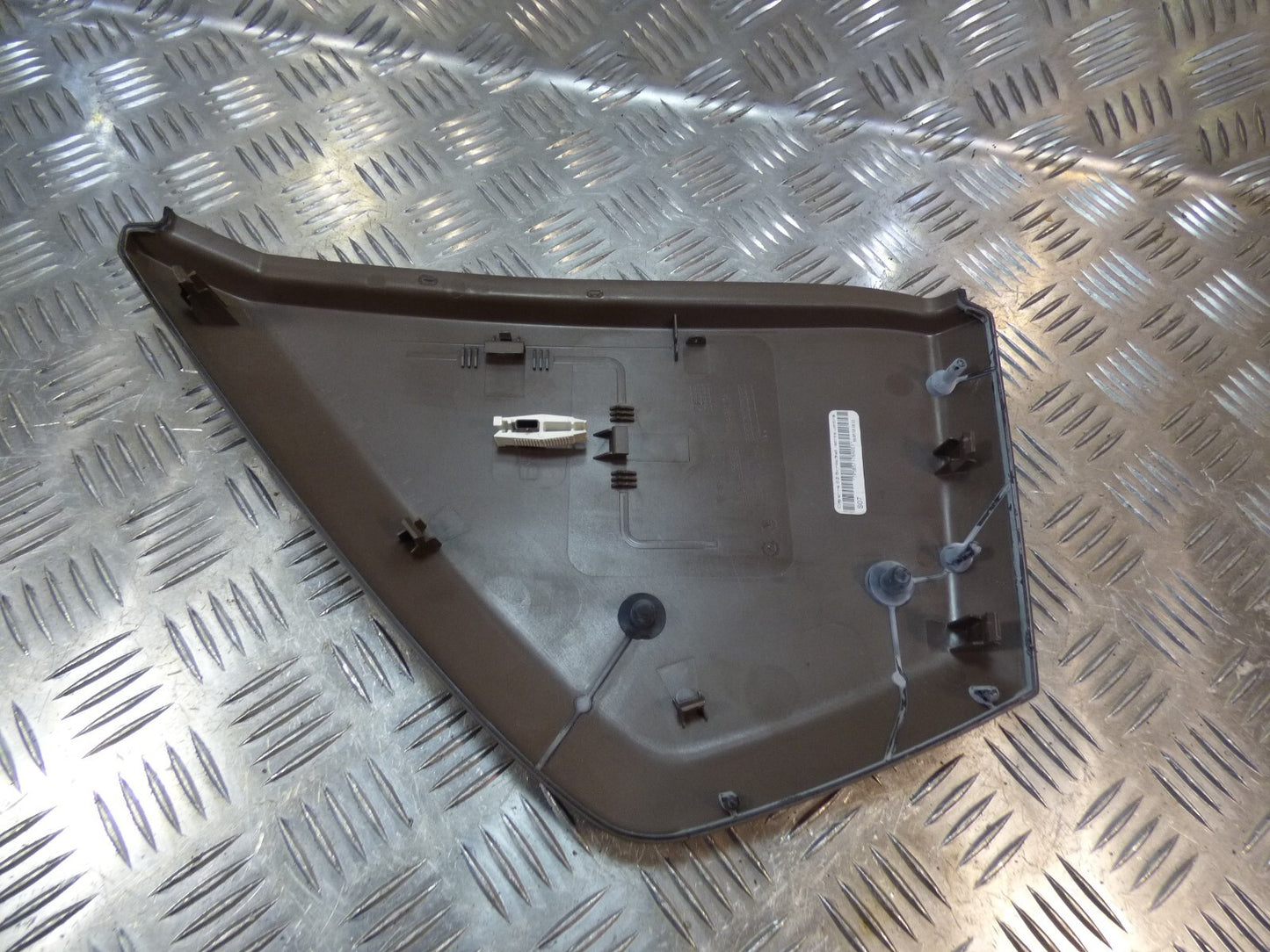 Porsche Cayenne 92A DE1 Armaturenbrett Seitenverkleidung UMBRA Braun ORIGINAL gebraucht - 7P5857176