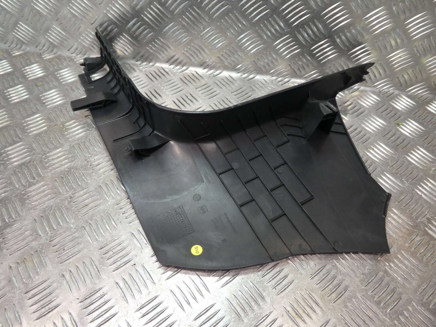 VW ID3 ID.3 A-Säule untere Verkleidung Recht 10B863484 schwarz ORIGINAL gebraucht - Volkswagen