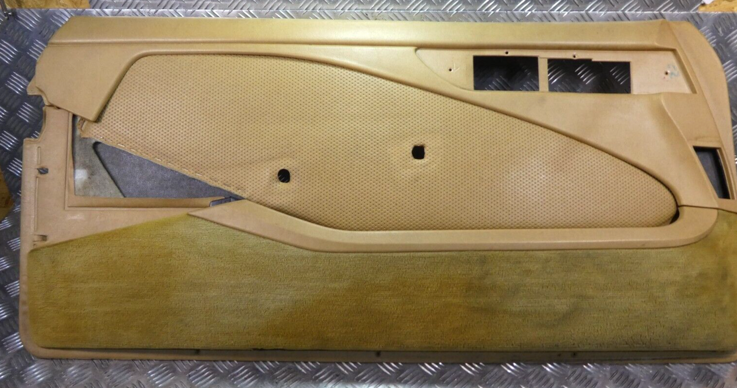 C126 W126 Coupe SEC Türverkleidung Türpappe Links beige ORIGINAL gebraucht - creme ORIGINAL gebraucht - Mercedes