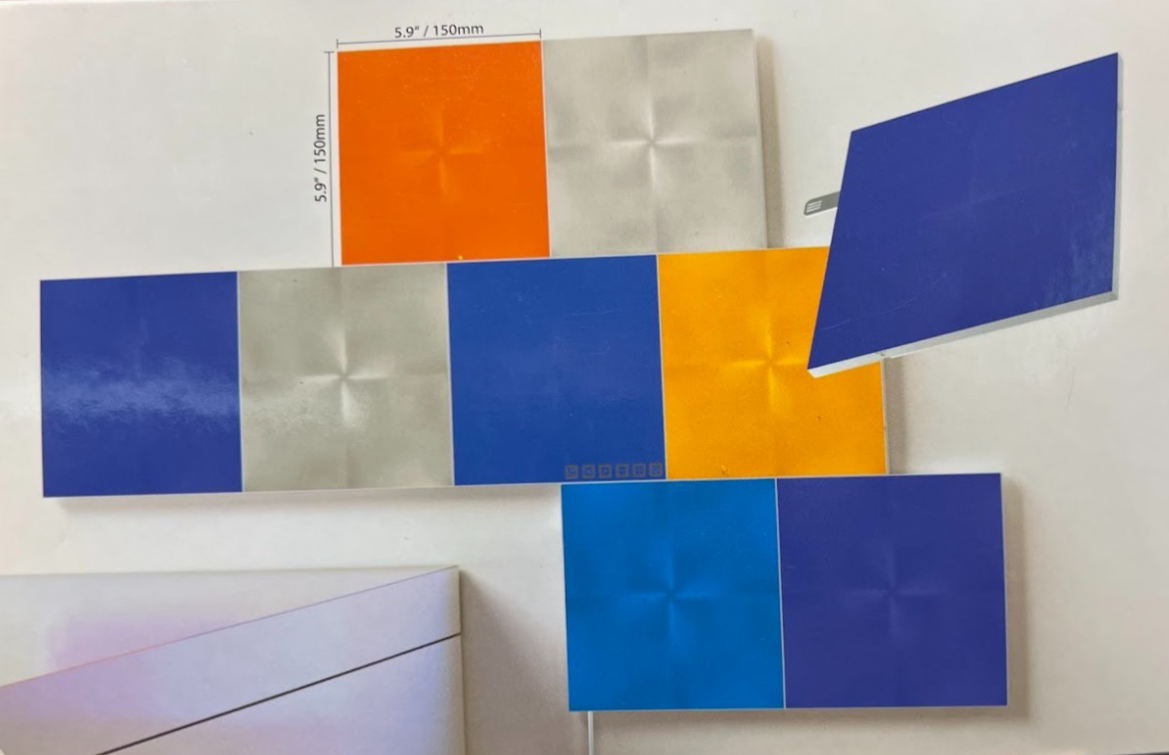 Canvas 29-teiliges Set quadratische LED-Lichtpaneele ORIGINAL gebraucht - Nanoleaf