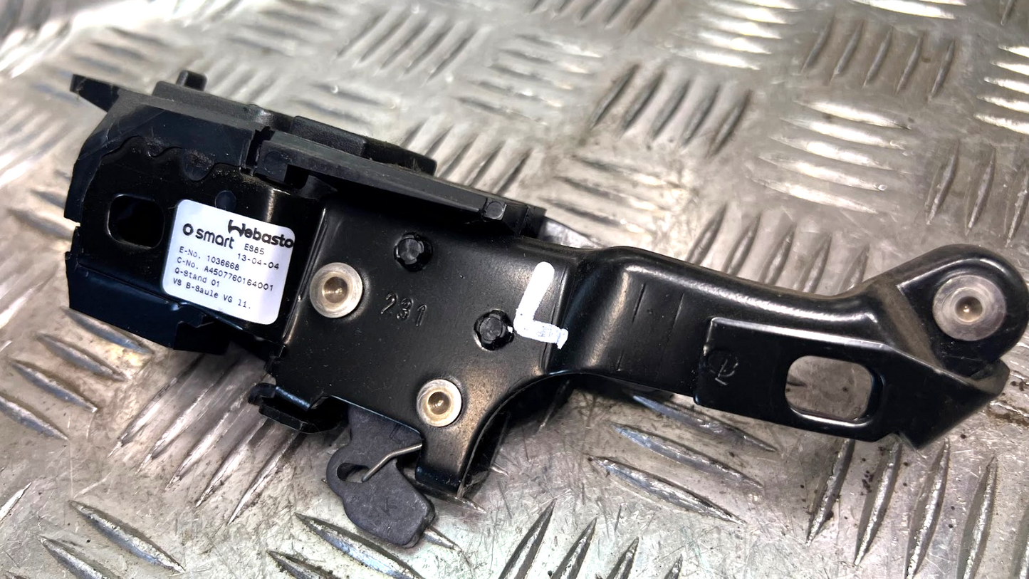 Smart ForTwo 451 Cabrio Verriegelung Verschluss Holm Dachholm links ORIGINAL gebraucht - A4507760164