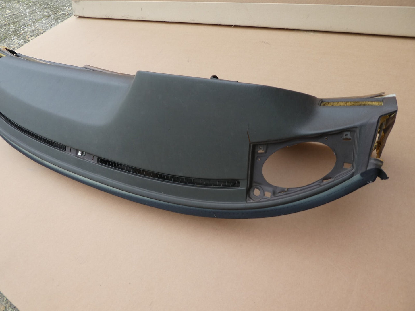 Mercedes-Benz C126 W126 Coupe SEC 1988 Armaturenbrett Cockpit ORIGINAL gebraucht - braun