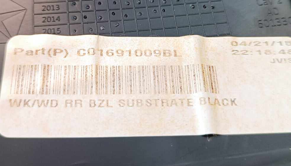 Jeep Grand Cherokee WK2 Blende Mittelkonsole Verkleidung ORIGINAL gebraucht - C01691009BL