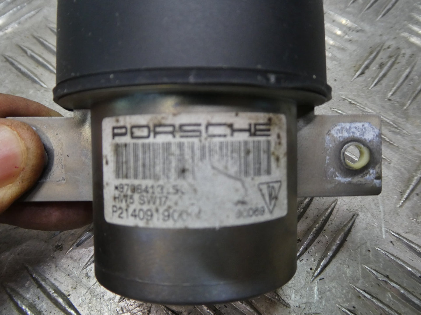 Porsche Panamera 3.0 E-Hybrid Uhr Clock in armaturenbrett ORIGINAL gebraucht - 97064131505DAP