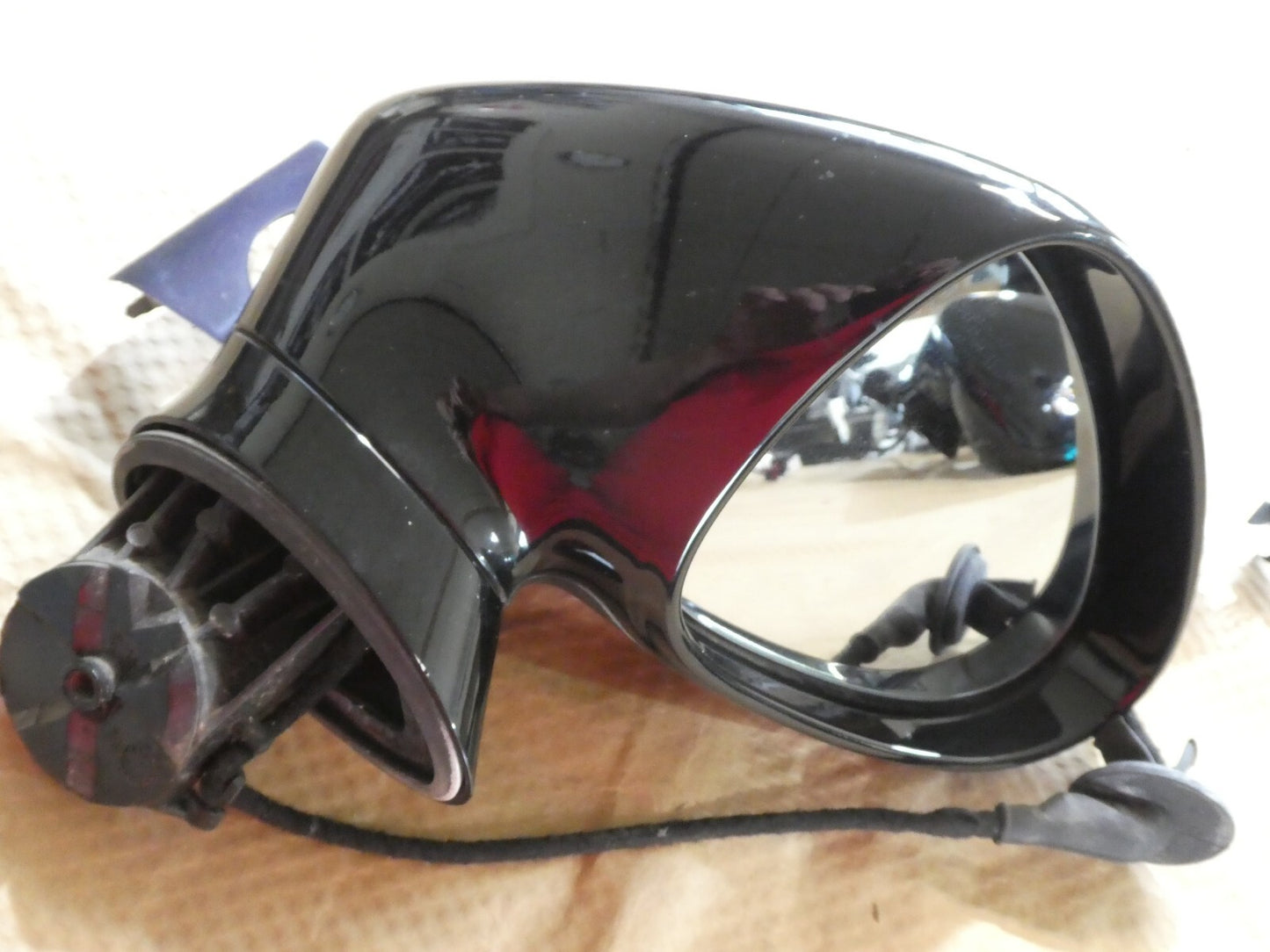 Porsche Panamer 970 Spiegel Aussenspiegel Rechts SCHWARZ 7 PIN ORIGINAL gebraucht - 97061266600