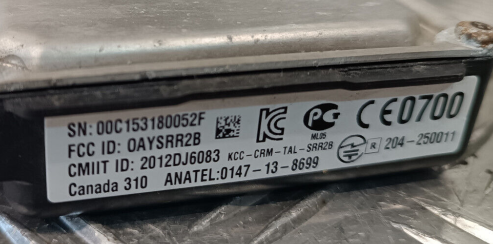 Jeep Grand Cherokee WK2 Steuergerät Toter Winkel Radarsensor P ORIGINAL gebraucht - 68137930AI