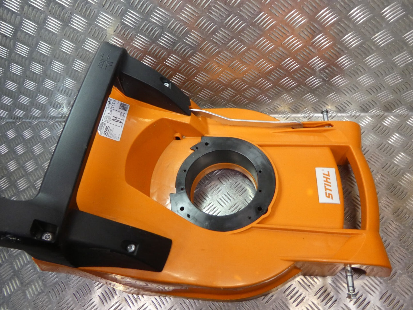 STIHL RMA 443.2 PV Akku Gehäuse mit klappe, Höhenversteller, rame ORIGINAL gebraucht - Rasenmaher