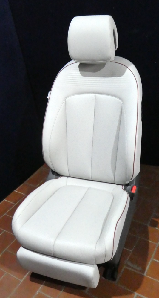 HYUNDAI IONIQ 5 Leder Sitze Vorne Rechts Weiß Leder wie NEU Relax ORIGINAL gebraucht - funktion