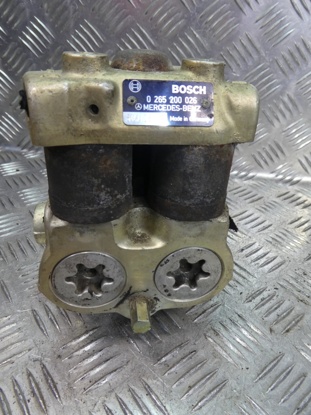 Mercedes-Benz C126 W126 ABS Aggregat ABS Hydraulikblock Steuergerät ORIGINAL gebraucht - 0265200026