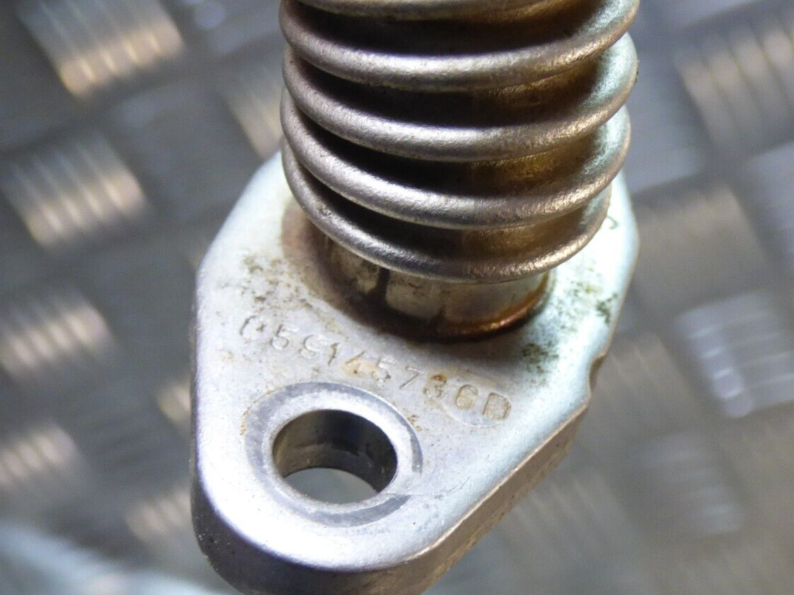 Porsche Cayenne 92A 3.0 TDI Turbolader Ölrohrschlauch Rücklaufleitung ORIGINAL gebraucht - 059145736D