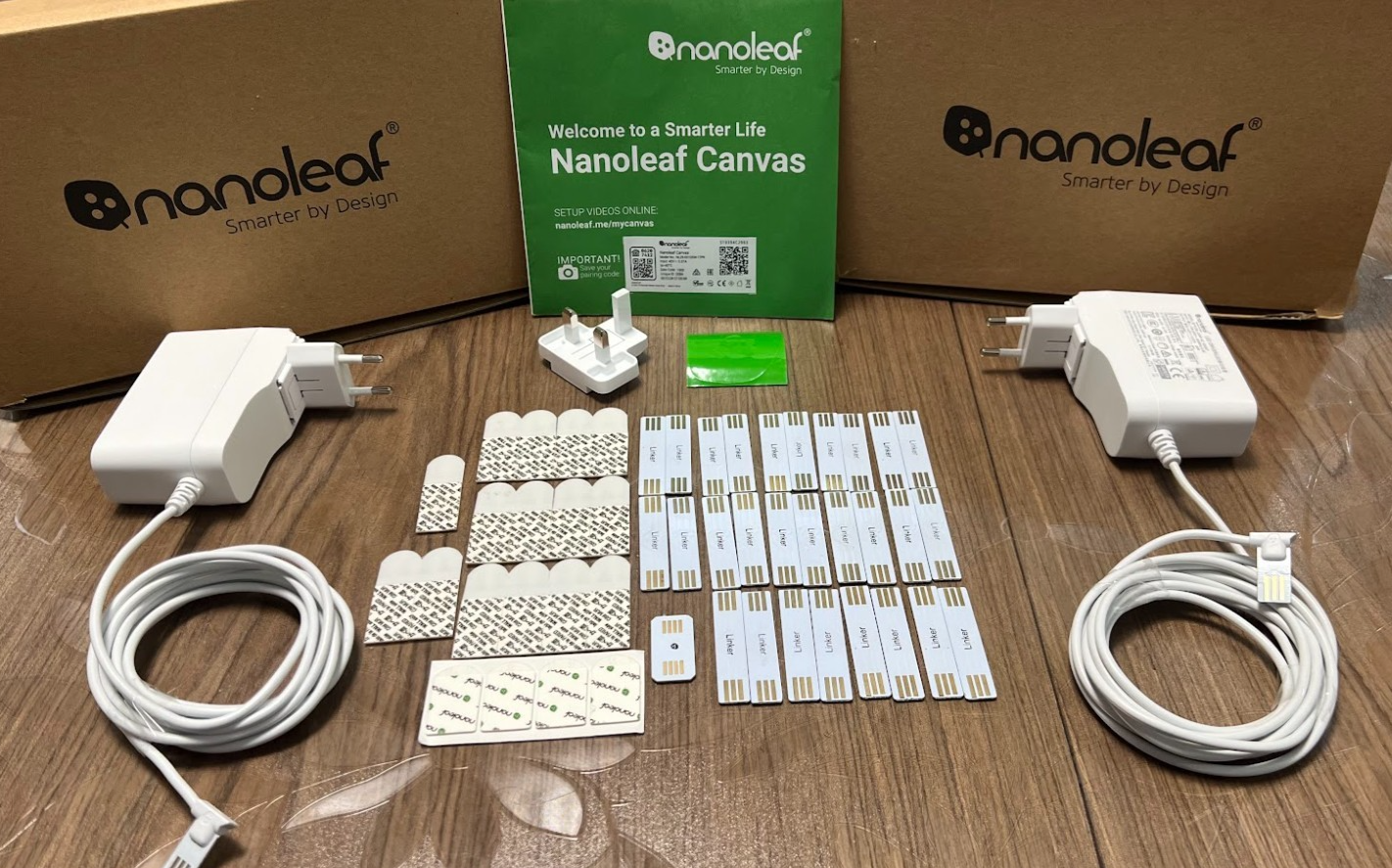 Canvas 29-teiliges Set quadratische LED-Lichtpaneele ORIGINAL gebraucht - Nanoleaf