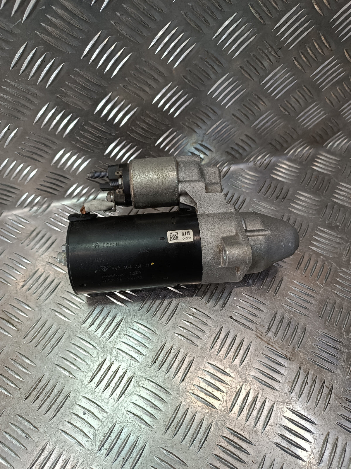 Porsche Cayenne S 92A Anlasser 0001139021 Bosch ORIGINAL gebraucht - 94860421401