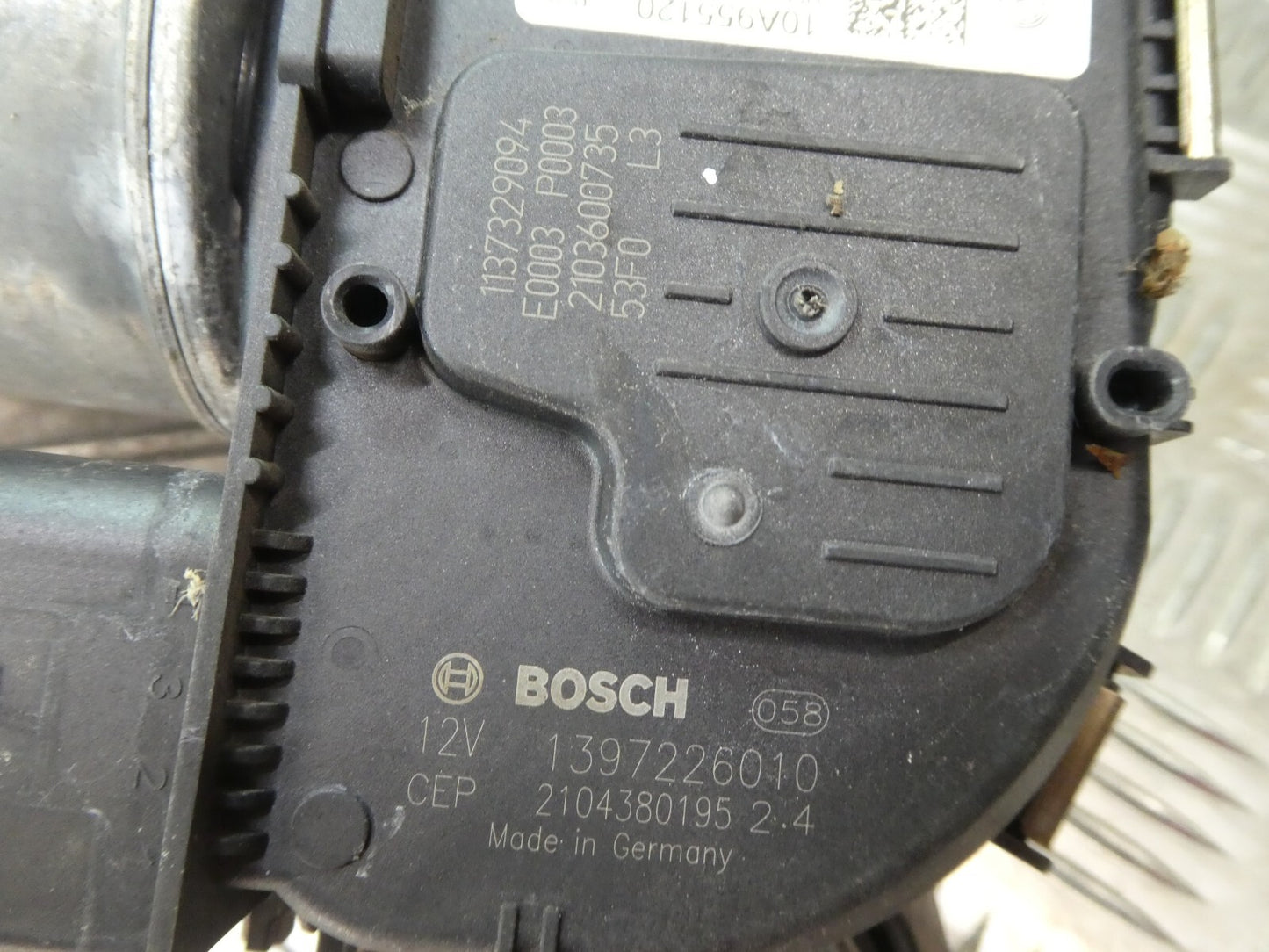 ID3 ID.3 Scheibenwischer gestänge mit Motor V R 10A955114 10A955120 ORIGINAL gebraucht - Volkswagen