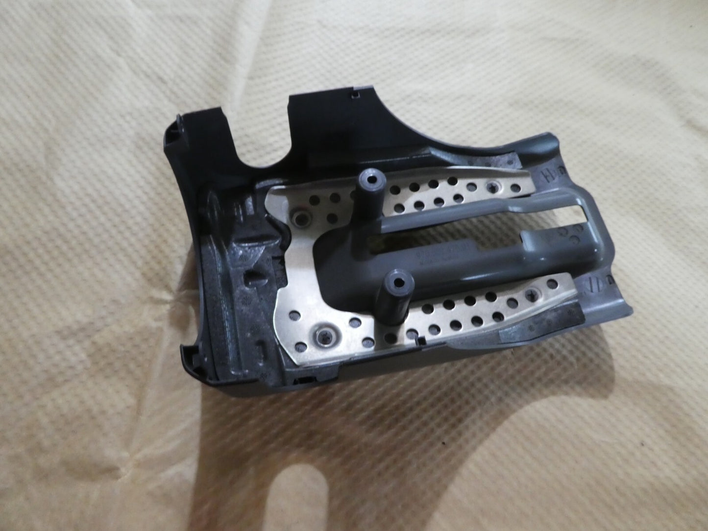 Porsche Panamer 970 Verkleidung Lenksäule schwarz unten ORIGINAL gebraucht - 97055247501